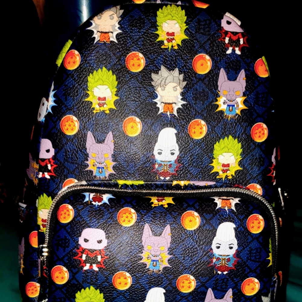 Dragon ball Z backpack purse